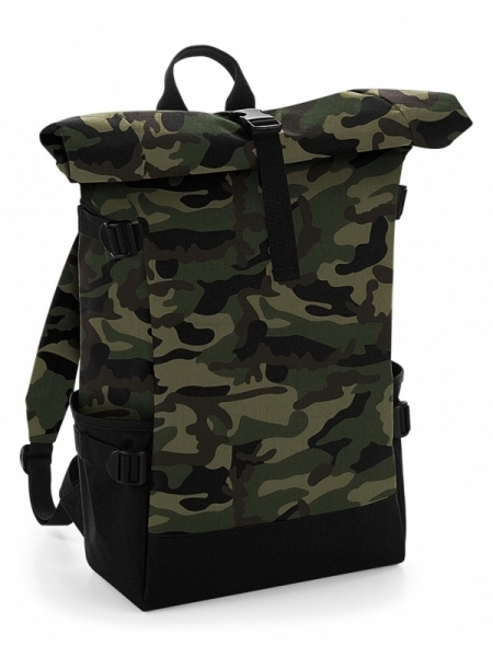 Zaino classico personalizzato Bag Base Block Roll-Top Backpack